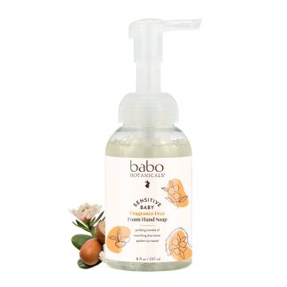 Babo Botanicals Sensitive Baby Foam Hand Soap- Fragrance Free