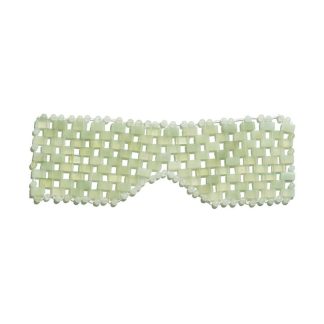 Earth Harbor Island Jade Gemstone Eye Mask