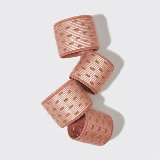 Kitsch Recycled Plastic XL Thermal Rollers 4pc Set in Terracotta
