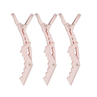 Kitsch No Slip Crocodile Clips in Blush