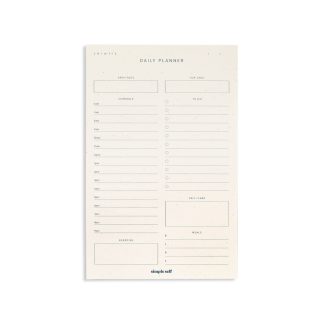 Simple Self Notepad in Daily Planner