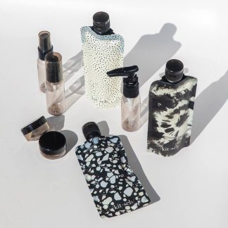 Kitsch Ultimate Travel 11pc Set in Black & Ivory
