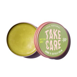 Glam & Grace Take Care Hand & Cuticle Balm in Matcha Mint