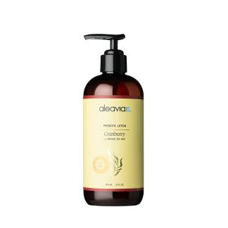 Aleavia Prebiotic Body Lotion in Cranberry