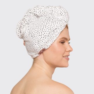 Kitsch Microfiber Hair Towel in Micro Dot