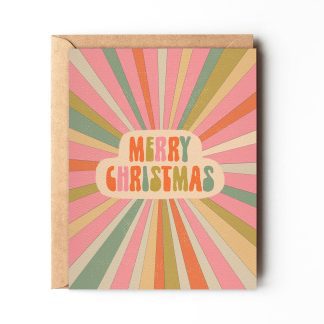 Daydream Prints Card in Merry Christmas