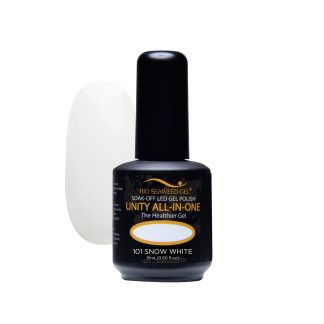 Bio Seaweed Gel UNITY Gel Polish in 101- Snow White