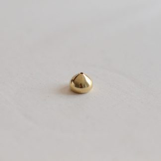 Cedar & Myrrh Brass Incense Holder in WaterDrop Medium