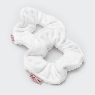 Kitsch Microfiber Towel Scrunchies in White