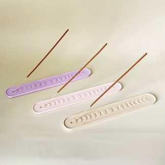 Delightful Lunar Incense Burner in Baby Pink