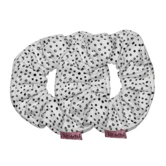 Kitsch Microfiber Towel Scrunchies in Micro Dot