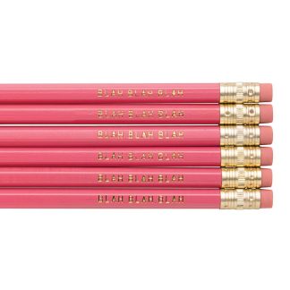 Frankie & Claude No. 2 Pencils in Blah Blah Blah