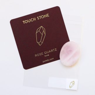 JaxKelly Touch Stone in Rose Quartz