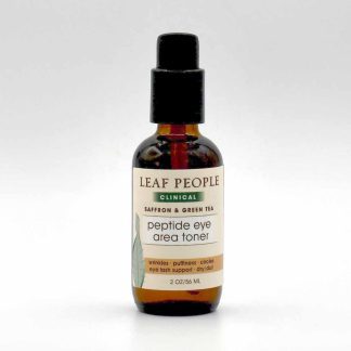 Leaf People Peptide Eye Area Toner In Saffron & Green Tea
