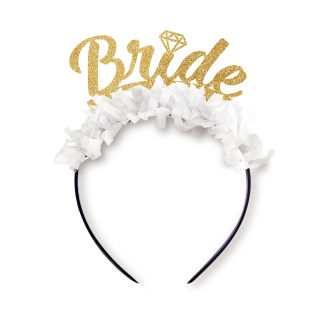 Festive Gal Party Crown in Bride