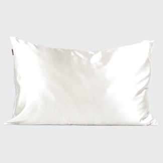 Kitsch Satin Pillowcase in Ivory