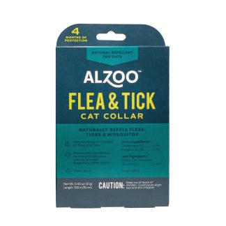 ALZOO Plant-Based Flea & Tick Collar for Cats