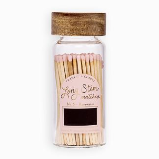 Frankie & Claude Long Stem Matches in Blush Pink