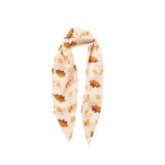 Bunny’s Buddies Hair Wrap in Cream Leaves