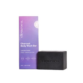 Cleo + Coco Charcoal Body Wash Bar