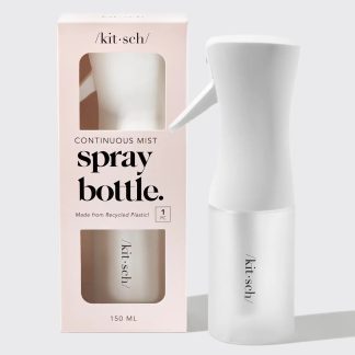 Kitsch Continuous Mist Spray Bottle in White