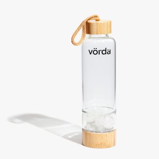 Vörda Quartz Elixir Tea Tumbler in Crystal Waters