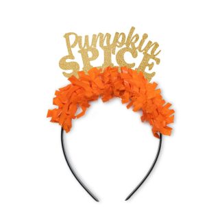 Festive Gal Party Crown in Pumpkin Spice