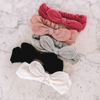 Organic Bunny Terrycloth Headband