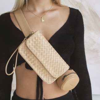 MANDRN Ziggy Woven Pack in Sand