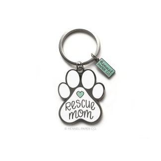 Hennel Paper Co. Keychain in Rescue Mom