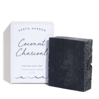 Earth Harbor Facial Soap in Coconut Charcoal