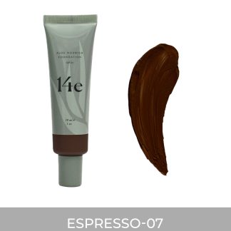 14e Cosmetics Aloe Nourish Foundation in 7 Espresso