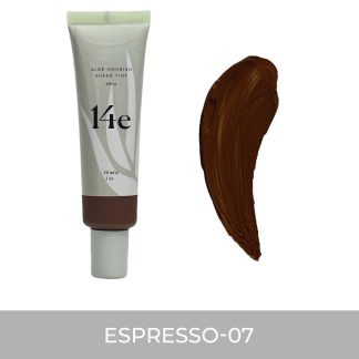 14e Cosmetics Aloe Nourish Sheer Tint in 7 Espresso