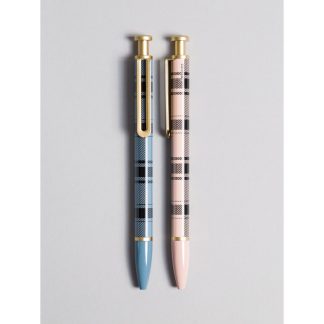 U Brands Monterey Ballpoint Pen Set in Plaid is Rad