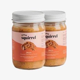 French Squirrel Peanut Butter in Crunchy Date