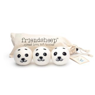 Friendsheep Eco Dryer Balls in Baby Seals