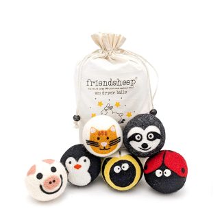 Friendsheep Eco Dryer Balls in Critter Camp