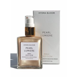 Hydra Bloom Beauty Body Shimmer Oil in Pearl