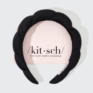 Kitsch Puffy Headband in Black