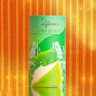 California Gummy Bears in Hollywood Sour Apple