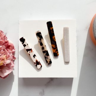 Fenna & Fei Hair Clip Collection in Long Rectangle