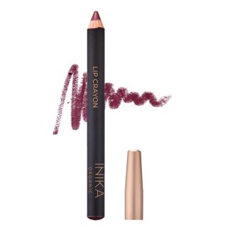 INIKA Organic Lipstick Crayon in Deep Plum