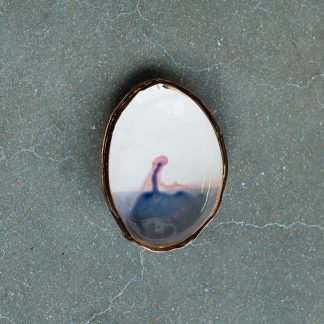 Ceramic Dish in Sunset