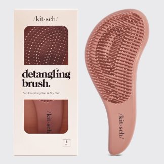 Kitsch Detangling Brush in Terracotta