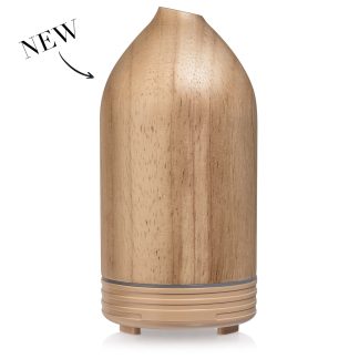 Campo Ceramic Ultrasonic Diffuser in Light Wood