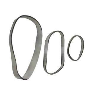 Kitsch No Snag Elastics Set in Brown