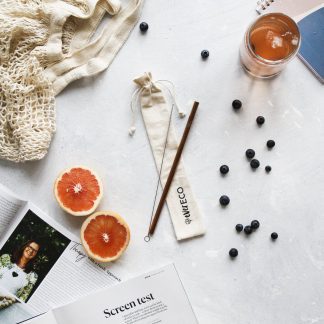 Ever Eco On The Go Straw Kit- Rose Gold