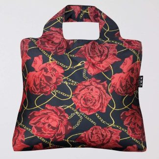 Envirosax Reusable Bag in Royal Rock Roses