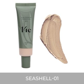 14e Cosmetics Aloe Nourish Foundation in 1 Seashell