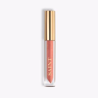 Saint Cosmetics Lip Lacquer in Sparkly Peach